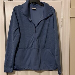 Columbia Blue Quarter-Zip Pullover XL